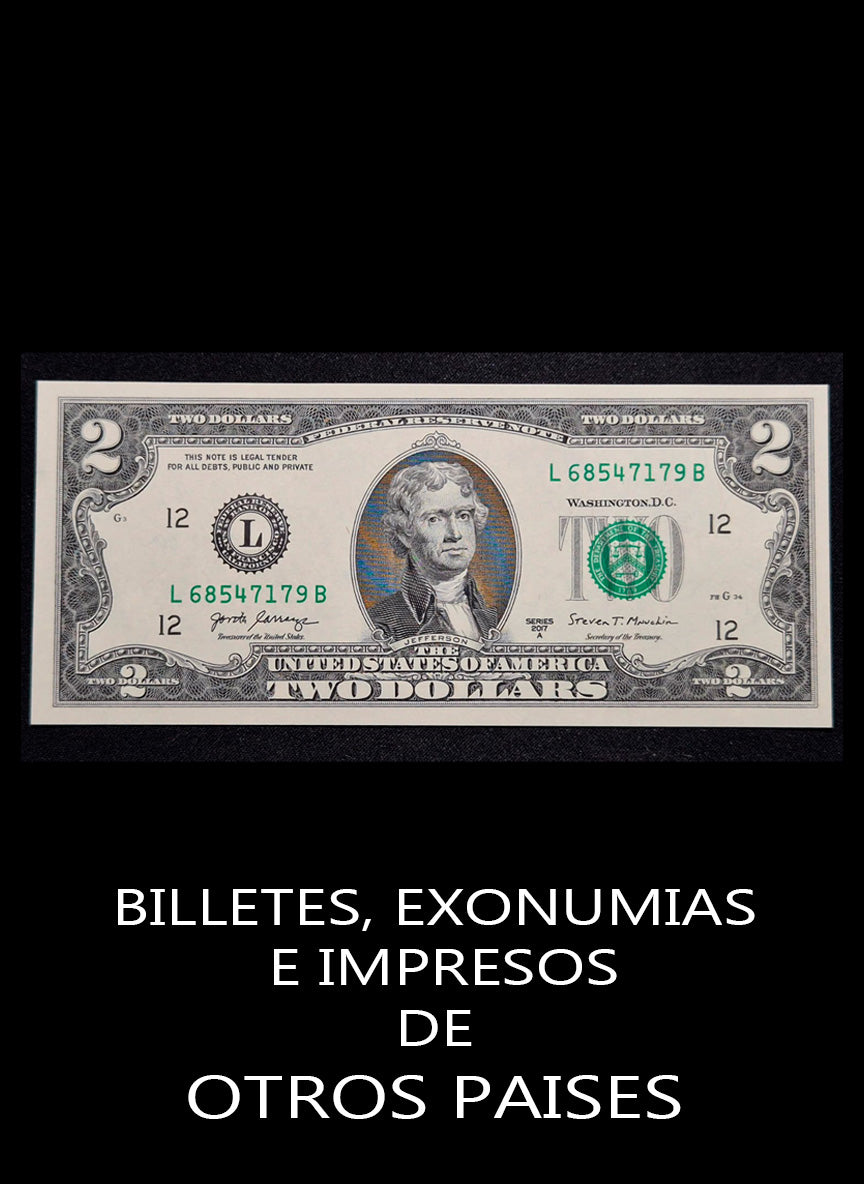 BILLETES DE OTROS PAISES