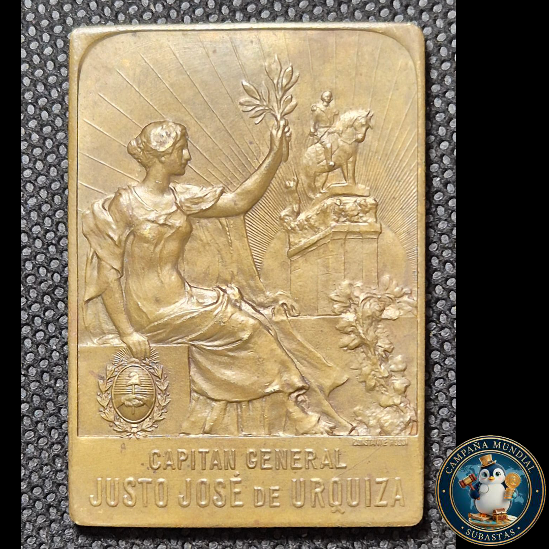 B1124 MEDALLA EN ALUMINIO OR JESU SARATISSIMUN MISERERE NOBIS