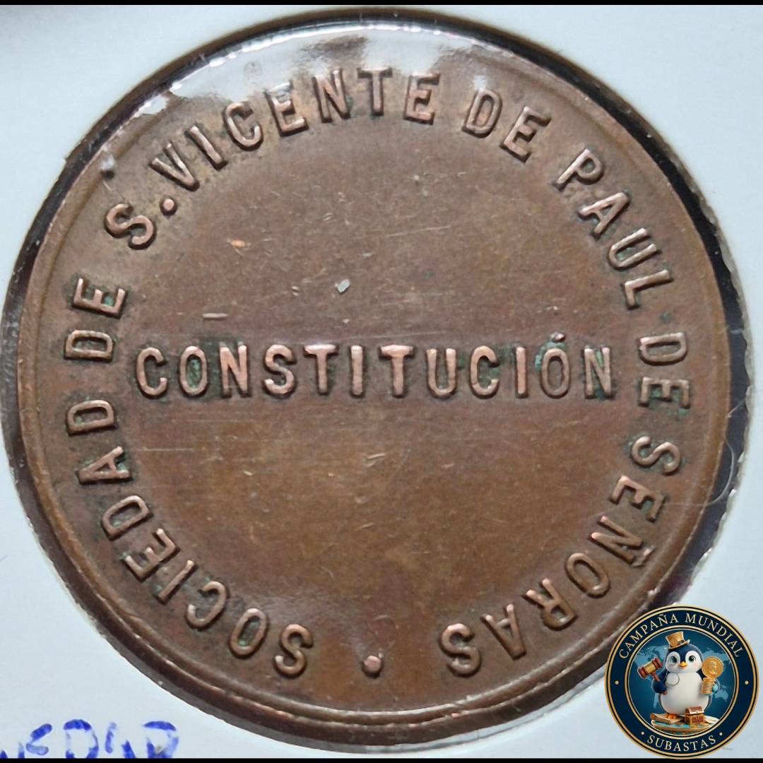 B1126 FIHA DE LA SOCIEDAD DE SAN VICENTE PAUL.  CIUDAD DE CONSTITUCIÓN   CHILE  (EXCELENTE CONDICIÓN)