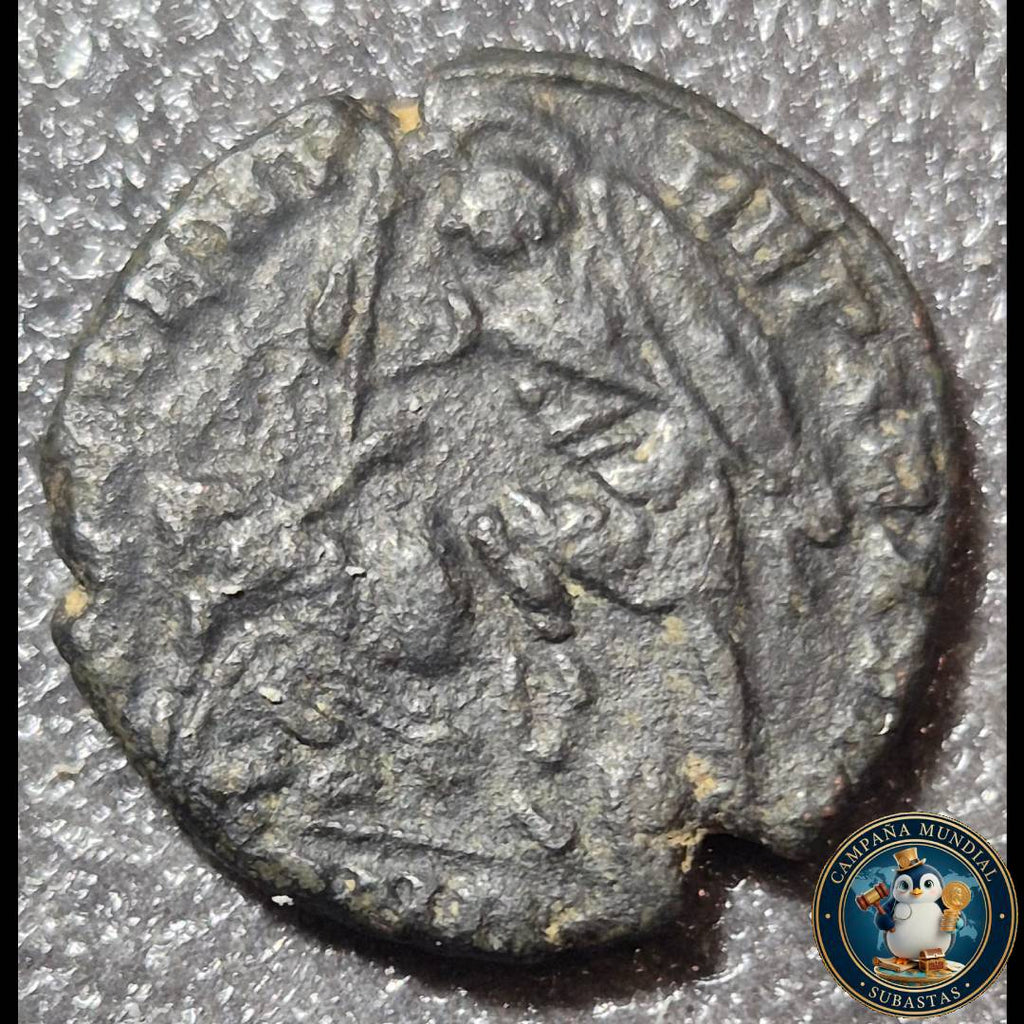 B1141 MONEDA DEL BAJO IMPERIO ROMANO SIGLO IV D.C ENTRE LOS AÑOS 348-361 D.C CONSTANTINO II       ROMANA