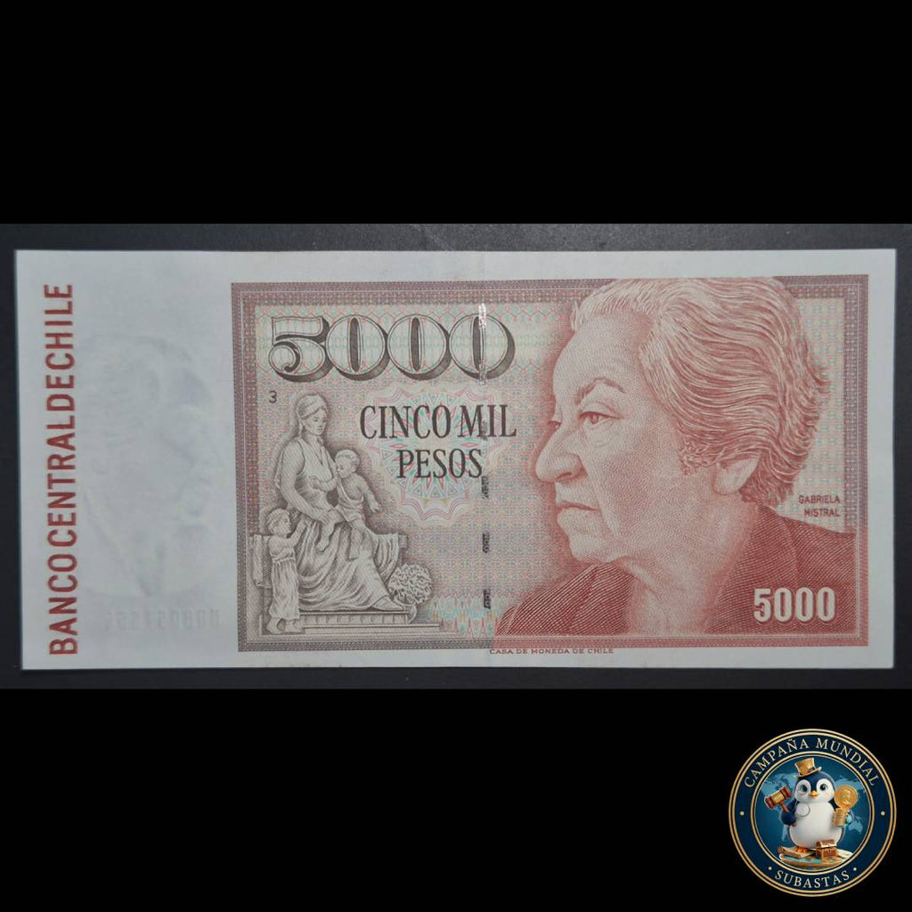 C1206 BILLETE DE 5000 PESOS AÑO: 2001 (ESQUIVO) UNC