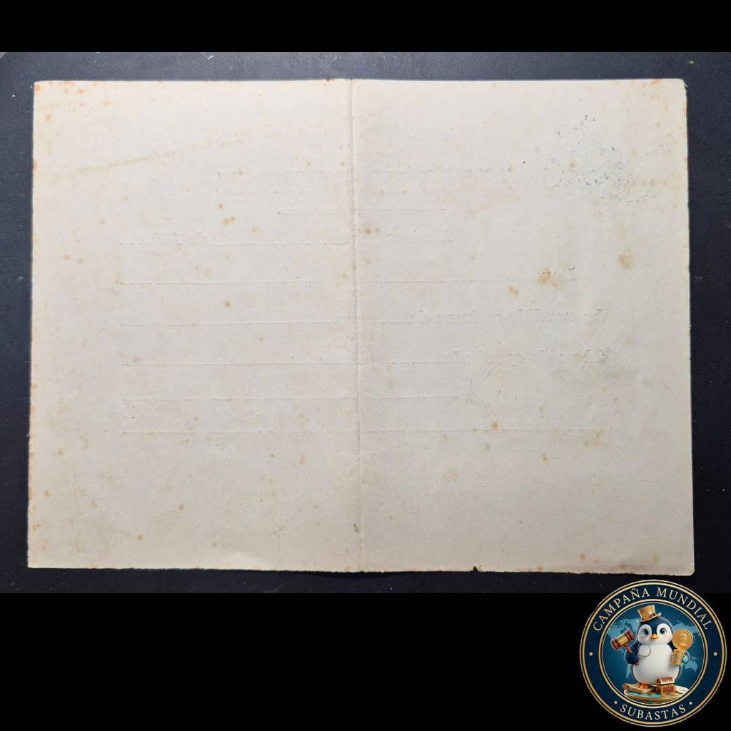 C1230 ""DIPLOMA EMITIDO POR EL LICEO DE LINARES EL 5 DE ENERO DE 1895   CHILE""