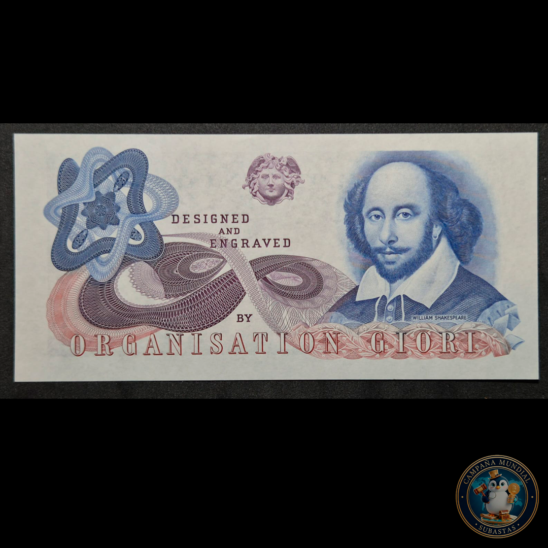 C336 .- IMPRESO PRUEBA CASA DE MONEDA "POR ORGANIZACION GIORI"  FISA 1991
