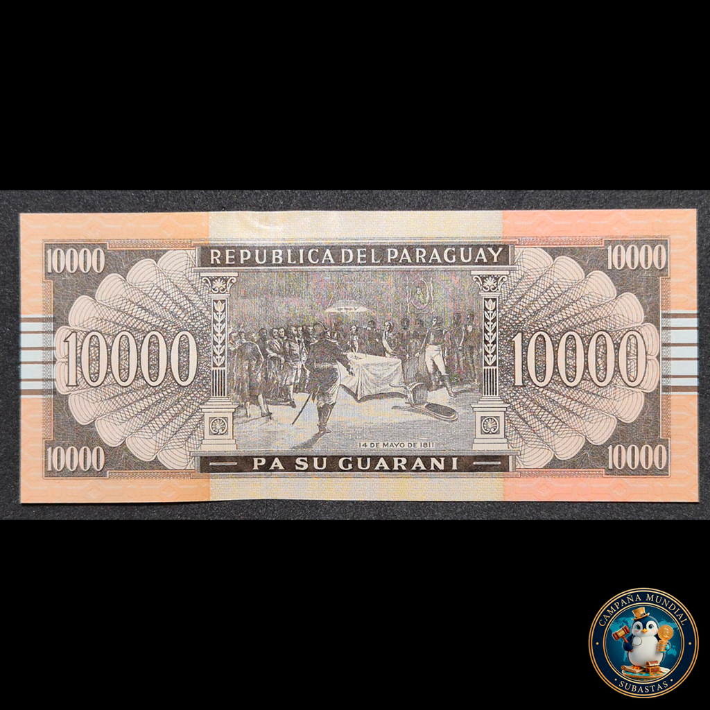 D428 .- BILLETE DE 10000 GUARANIES  PARAGUAYOS.   UNC    PARAGUAY