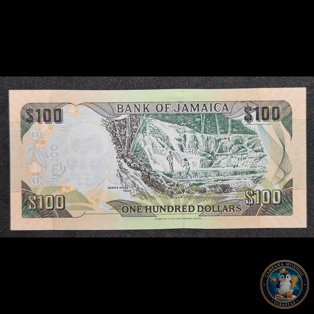D448 .- BILLETE DE 100 DOLARES DE JAMAICA.  FECHADOS: 15.01.2006  UNC   JAMAICA