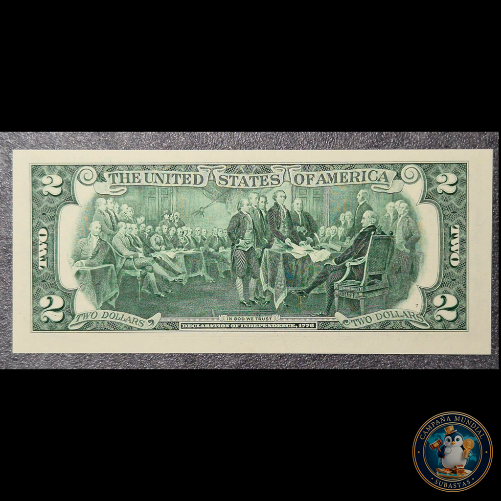 D481 .- BILLETE DE DOS(2) DOLARES DE REPOSICIÓN USA.    UNC     USA
