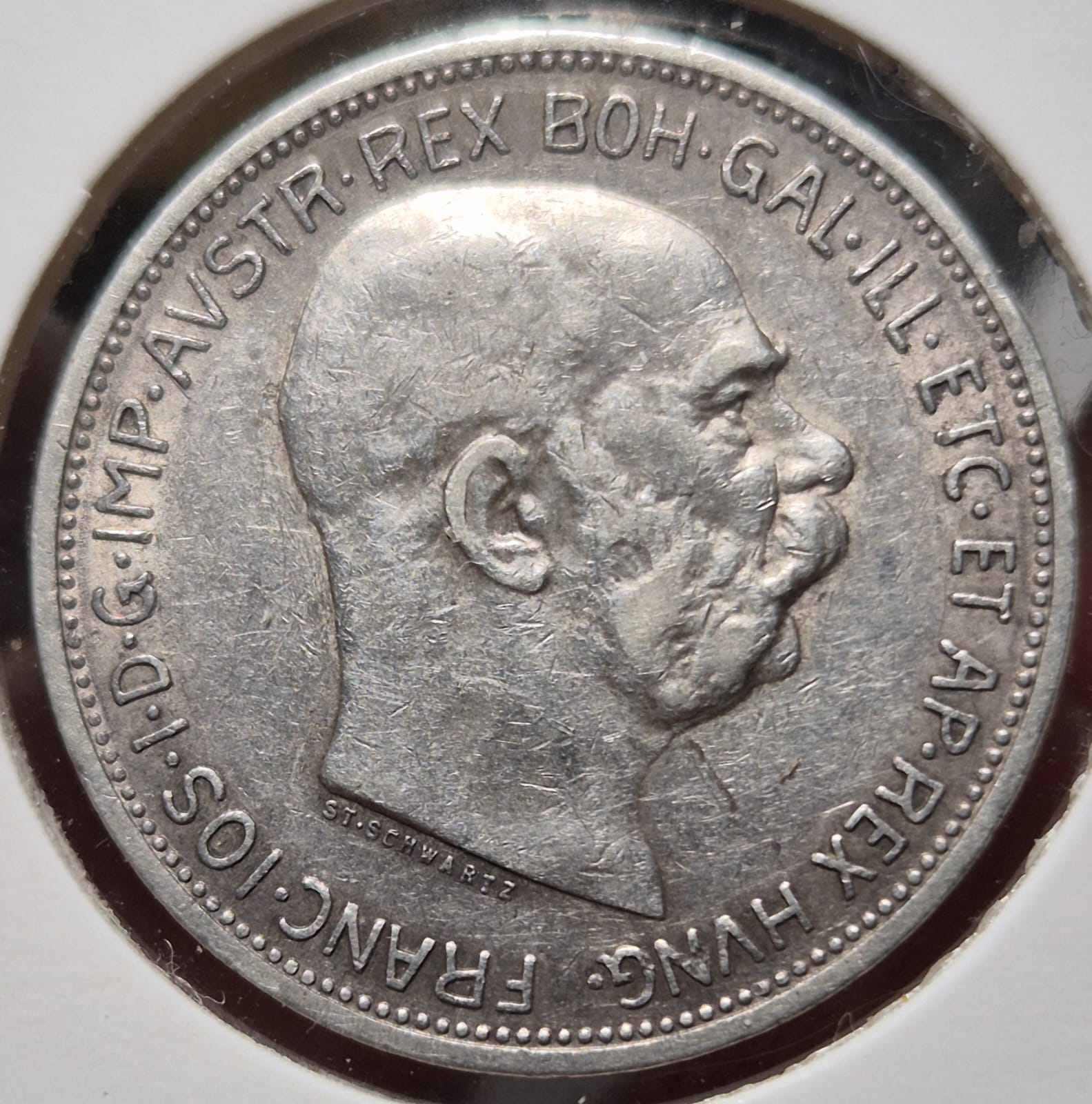 B634 .- MONEDA DE DOS CORONAS AUSTRIACAS  9,7 Gr     PLATA 0.9   AÑO: 1912     AUSTRIA